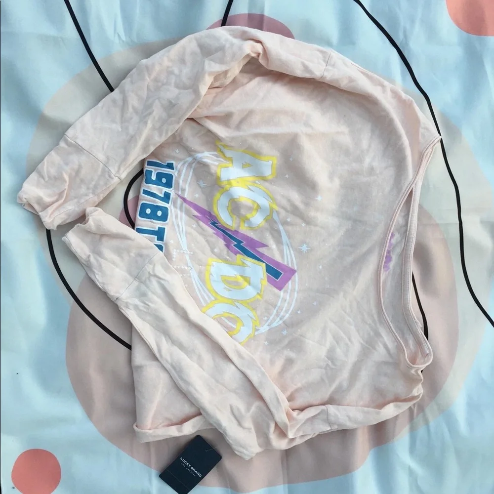 AC/DC Lucky Brand Top - Picture 2 of 5